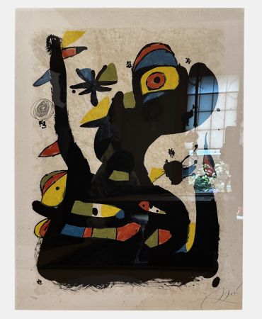 リトグラフ Miró - Cant de la Cardina