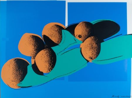 シルクスクリーン Warhol - Cantaloupes I (FS II.201), from the Portfolio “Space Fruit: Still Lifes” 