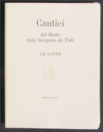挿絵入り本 Sironi - Cantici del Beato frate Iacopone da Todi. Le Laude