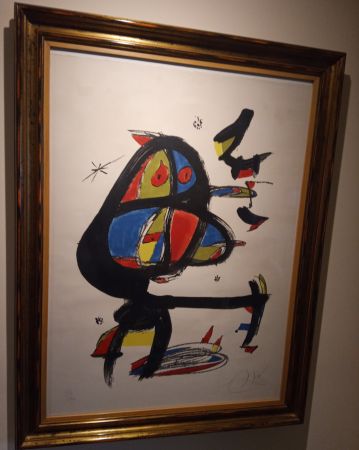 リトグラフ Miró - Cap i Cua