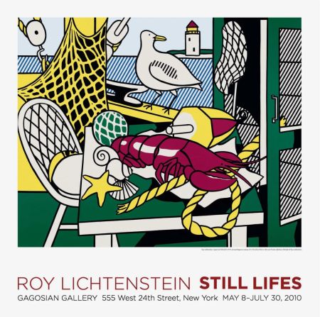 掲示 Lichtenstein - Cape Cod Still Life II 