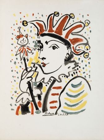 リトグラフ Picasso - Carnaval