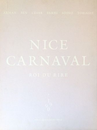 リトグラフ Vautier - Carnaval de Nice