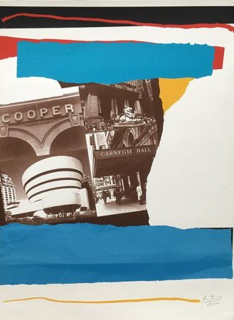 リトグラフ Motherwell - Carnegie Hall