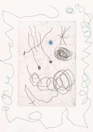 エッチングと　アクチアント Miró - Carte de voeux