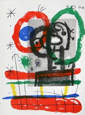 リトグラフ Miró - Cartons pg.13
