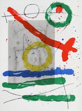 リトグラフ Miró - Cartons pg.22