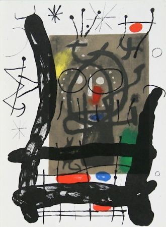 リトグラフ Miró - Cartons pg.25