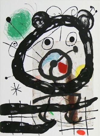 リトグラフ Miró - Cartons pg.28