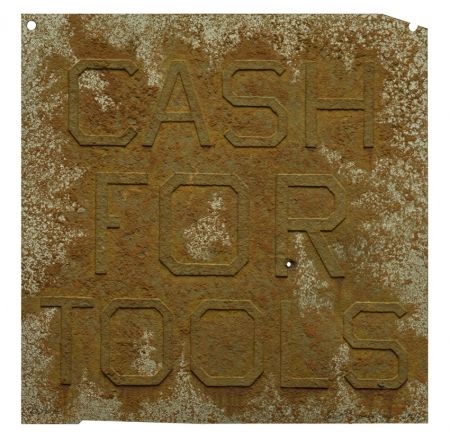 多数の Ruscha - Cash For Tools 2, from Rusty Signs