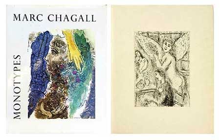 挿絵入り本 Chagall - Catalogue des monotypes