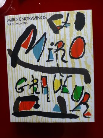 挿絵入り本 Miró - Catalogue raisonné des gravures 
