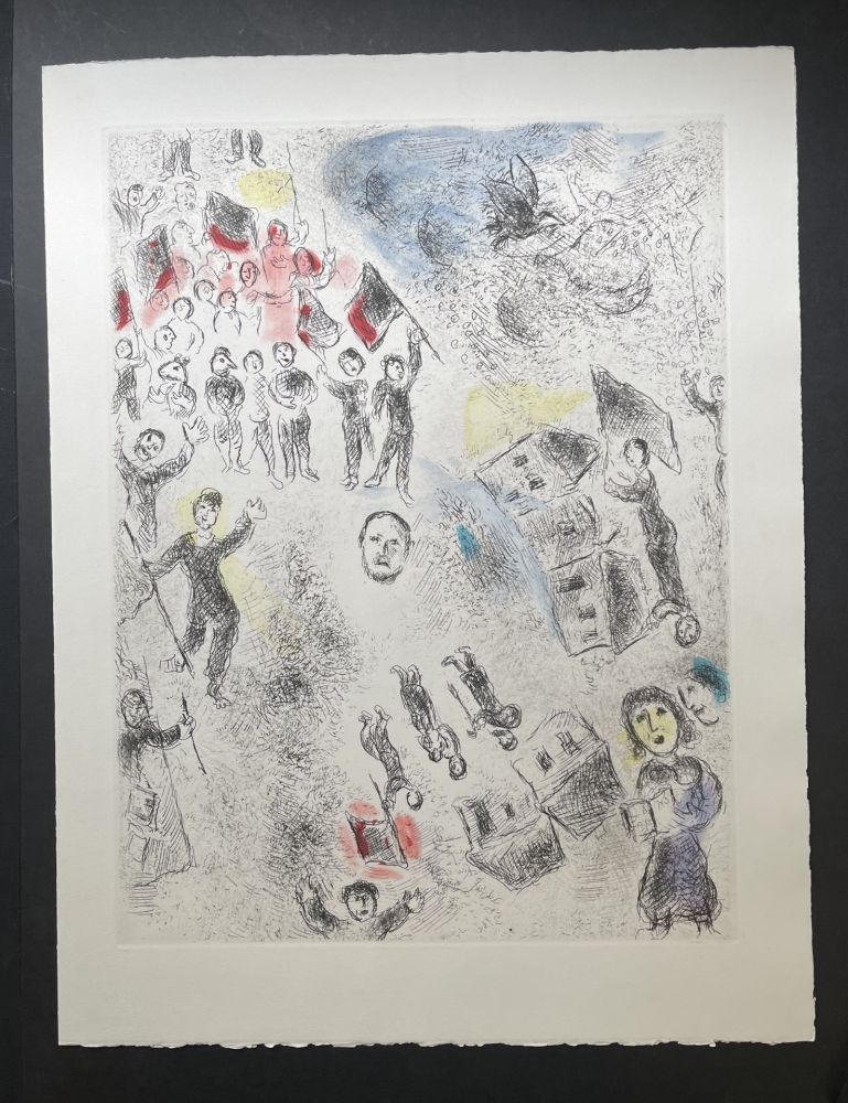 技術的なありません Chagall - Ce lui qui dit les choses sans rien dire (Plate 11)