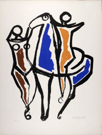 リトグラフ Marini - Ceramica II, c. 1955 - Hand-signed!