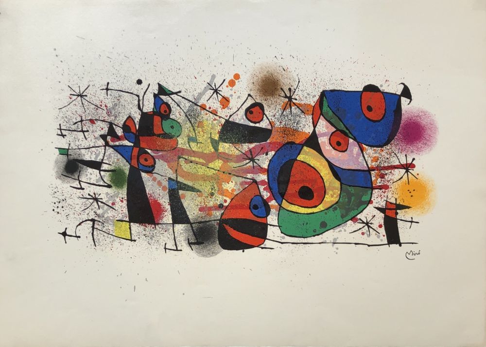 リトグラフ Miró - Ceramiques