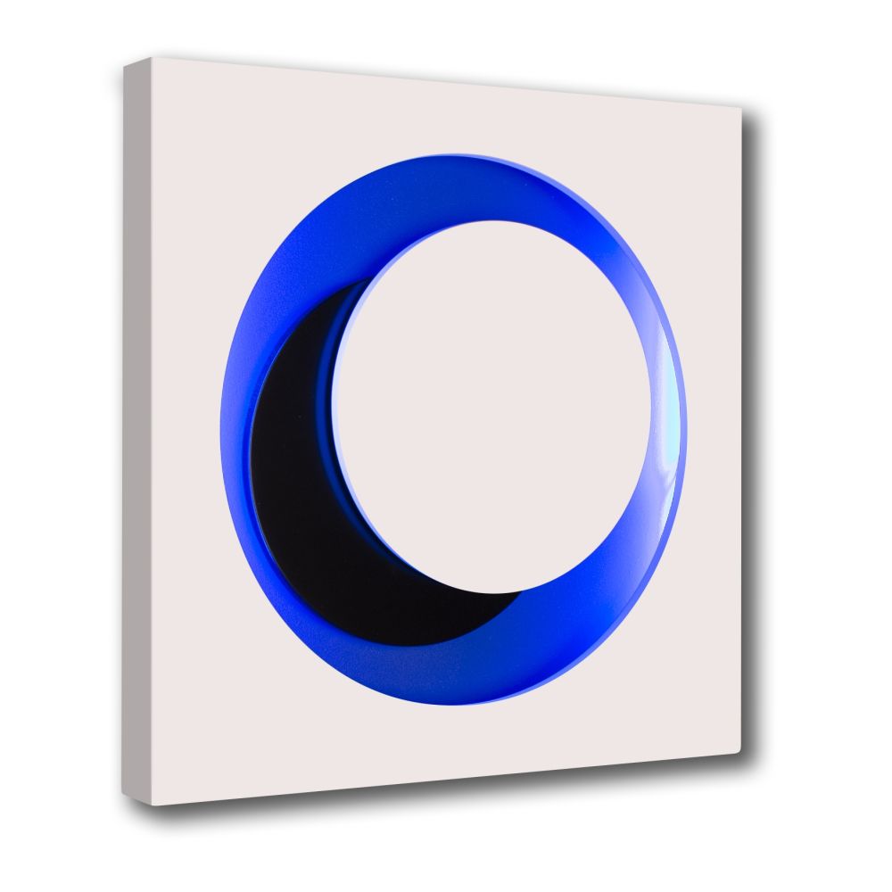 木版 Claisse - Cercle Blanc et Bleu
