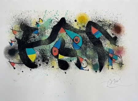 リトグラフ Miró - Cerámicas de Miró y Artigas