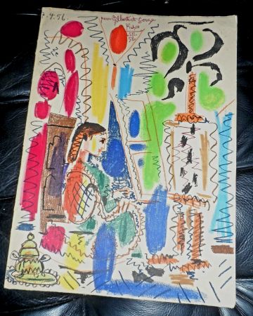 リトグラフ Picasso - Ces Peintres mes Amis Vol II