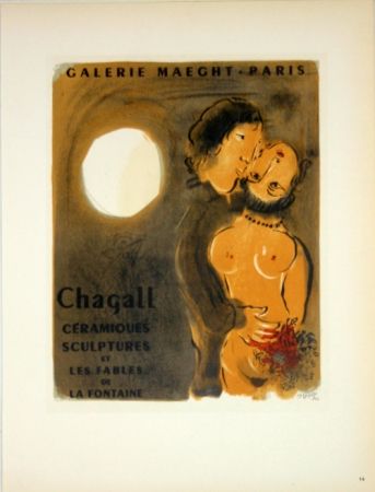 リトグラフ Chagall - Chagall  Céramiques Sculptures  1952