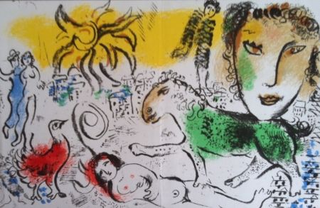 リトグラフ Chagall - Chagall monumental