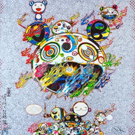 リトグラフ Murakami - Chaos