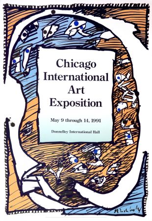 掲示 Alechinsky - Chicago International Art Exposition