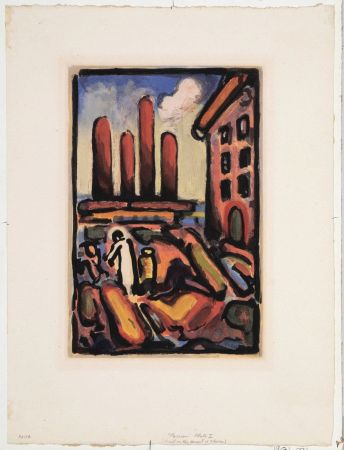 アクチアント Rouault - Christ au Faubourg