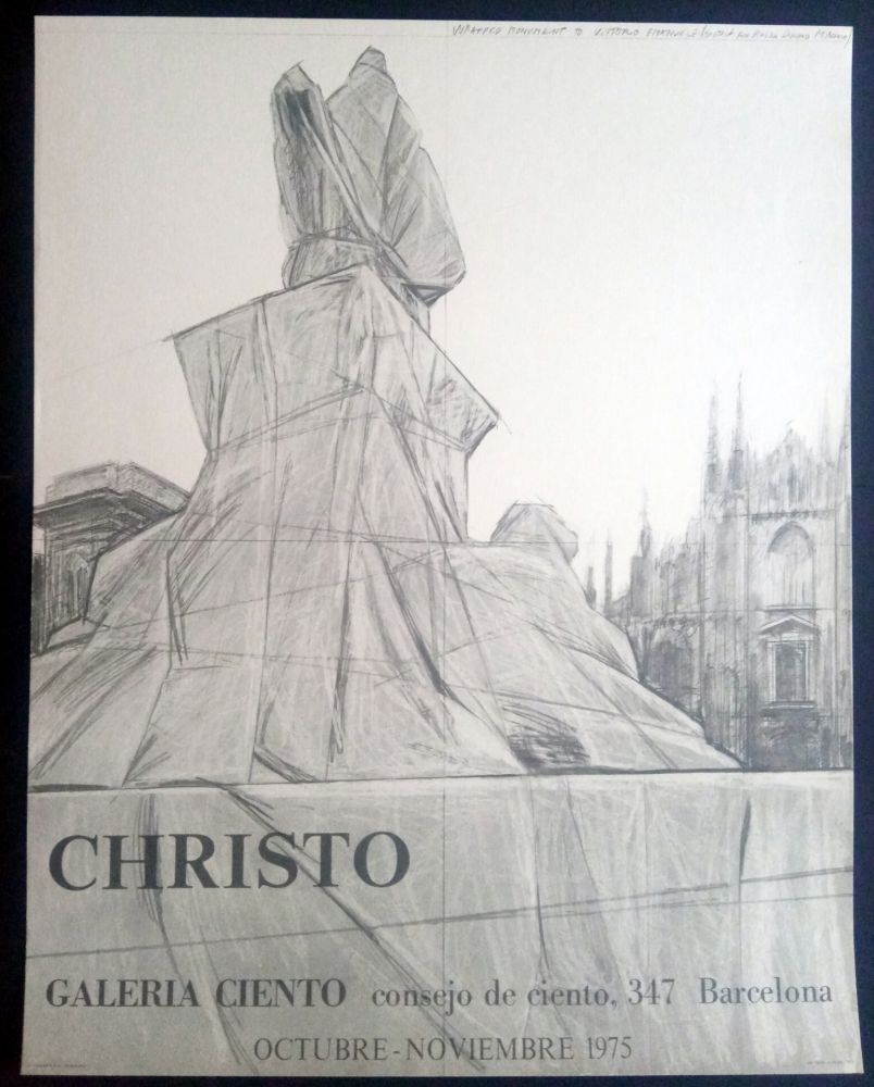 掲示 Christo - Christo - Galeria Ciento 1975