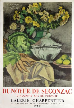 リトグラフ Dunoyer De Segonzac - Cinquante Ans de Peintures