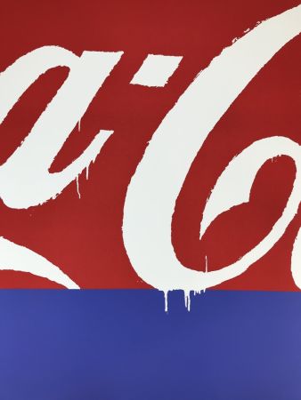 シルクスクリーン Schifano - Coca-Cola