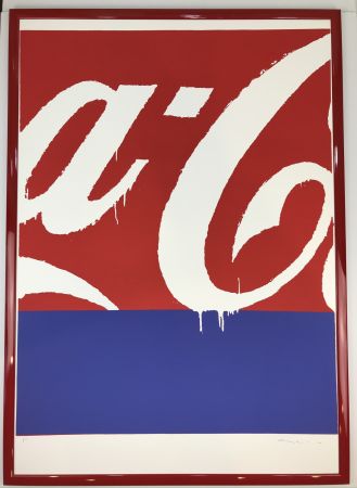 シルクスクリーン Schifano - Coca - Cola