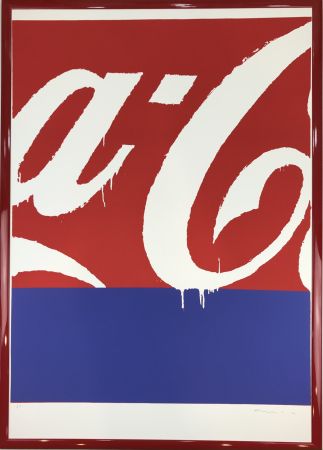 シルクスクリーン Schifano - Coca - Cola