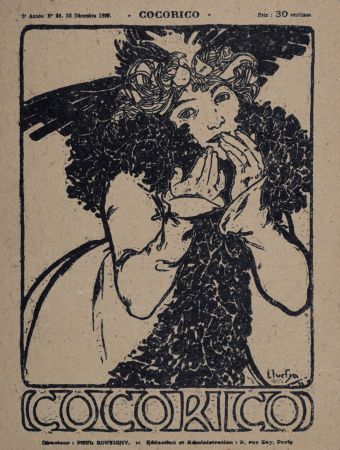リトグラフ Mucha - Cocorico #2, 1899