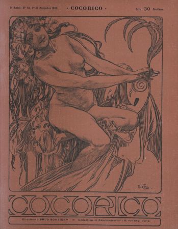 リトグラフ Mucha - Cocorico #2, 1900