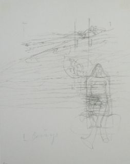 リトグラフ Beuys - Codices Madrid 8