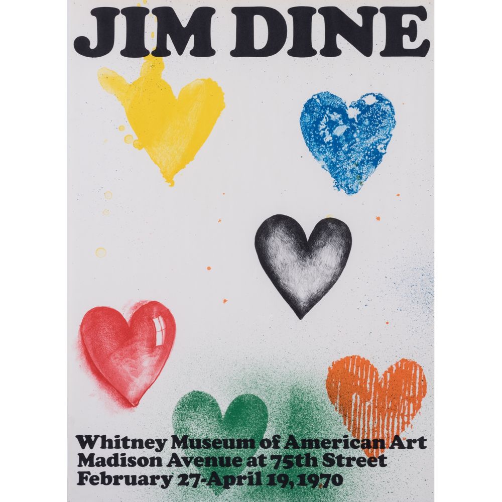 掲示 Dine - Coeurs pour le Whitney