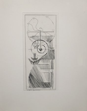 彫版 Duchamp - Coffee Mill, 1947