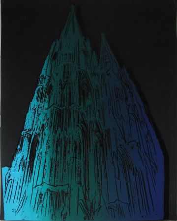 シルクスクリーン Warhol - Cologne Cathedral
