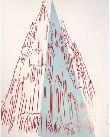 シルクスクリーン Warhol - Cologne Cathedral IIB.361