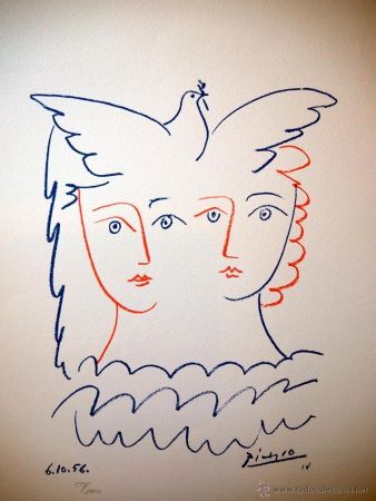 リトグラフ Picasso (After) - COLOME 1956
