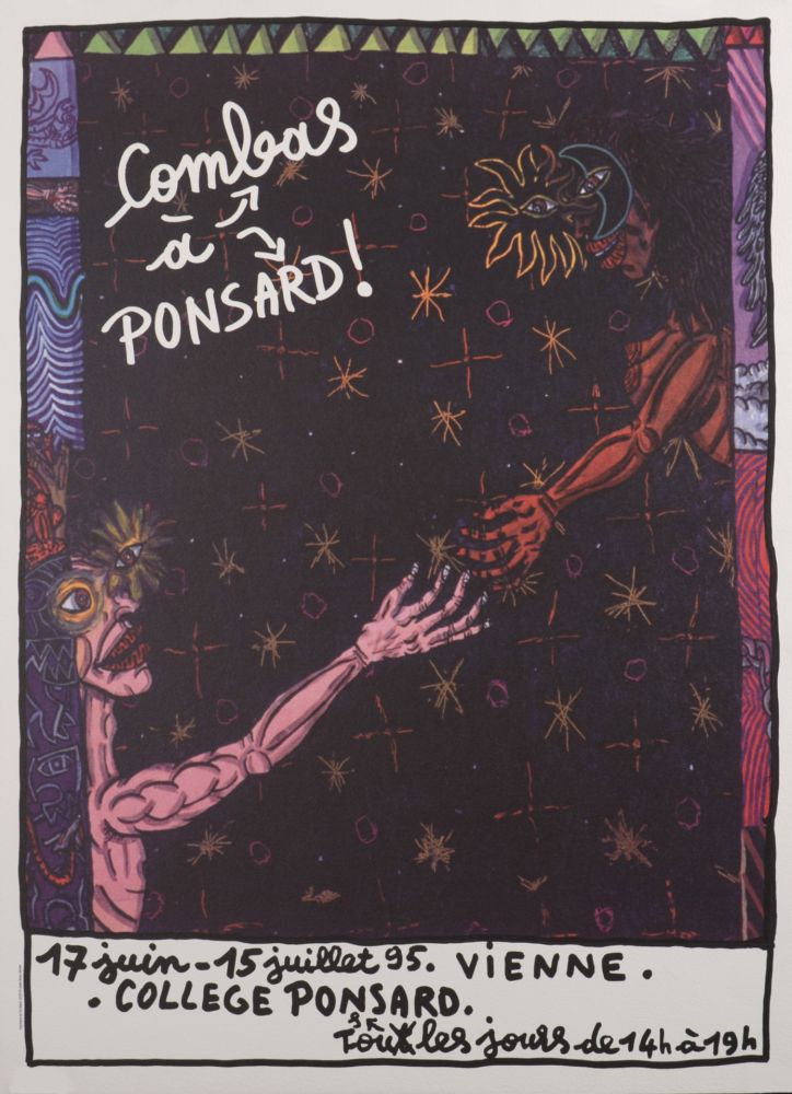 リトグラフ Combas - Combas à Ponsard !, 1995