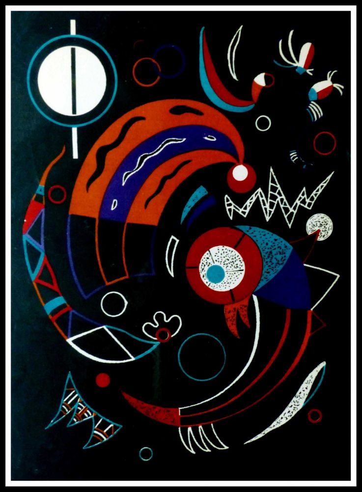 リトグラフ Kandinsky - COMETES