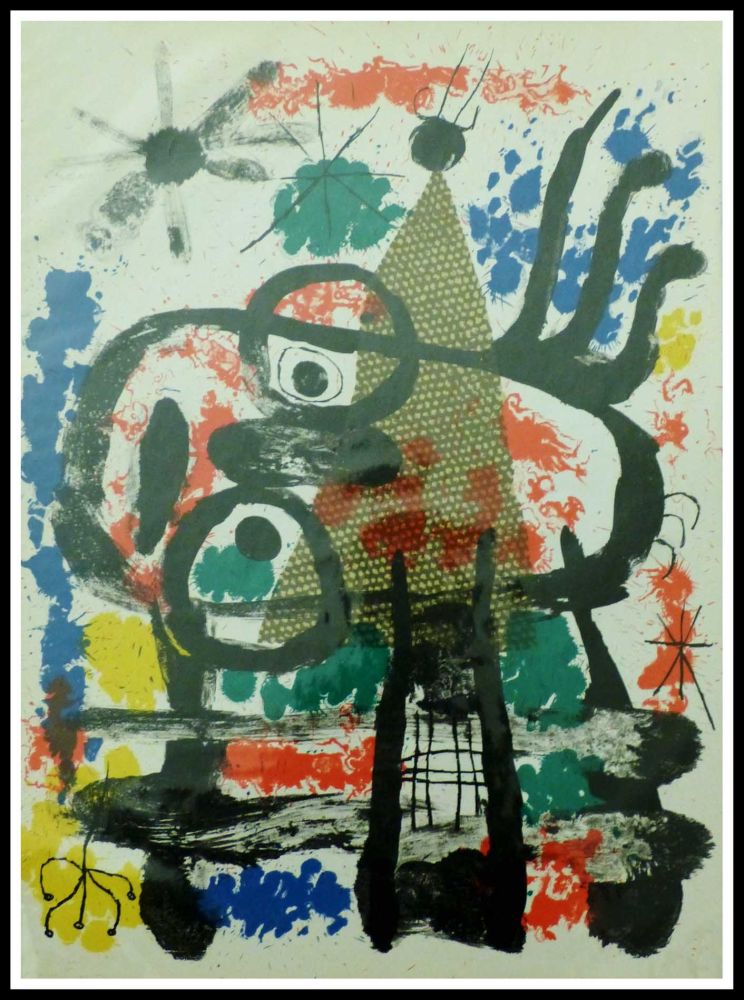 リトグラフ Miró - COMPOSITION