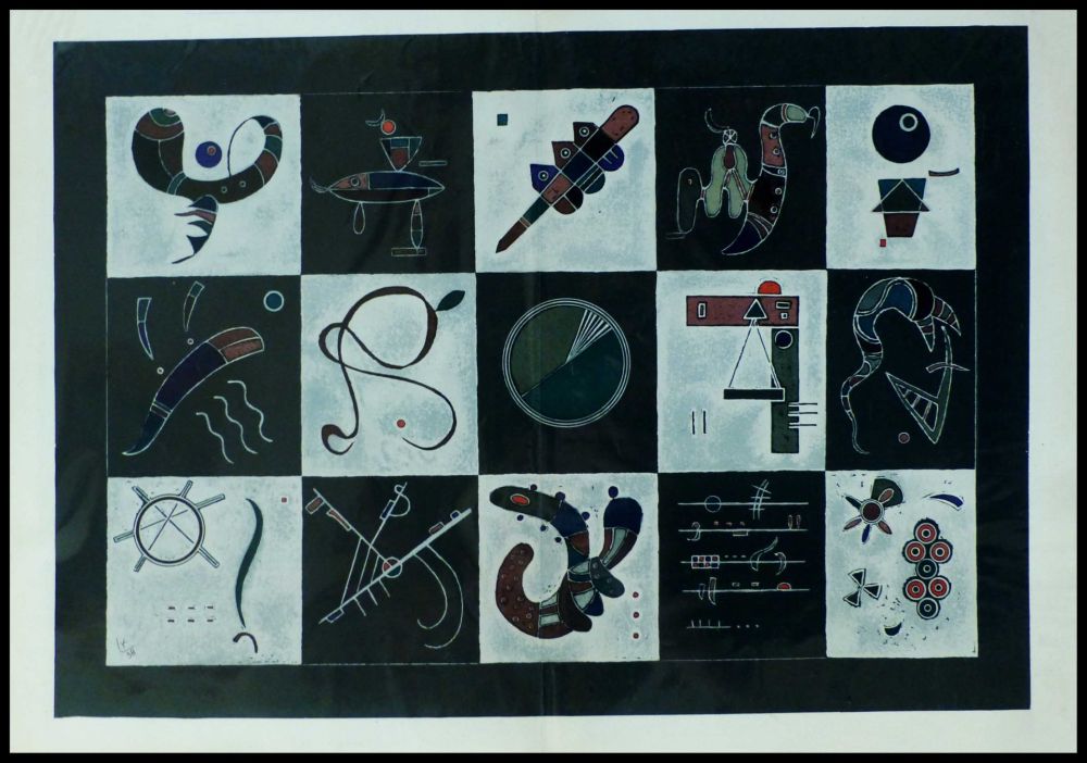 リトグラフ Kandinsky (After) - COMPOSITION 