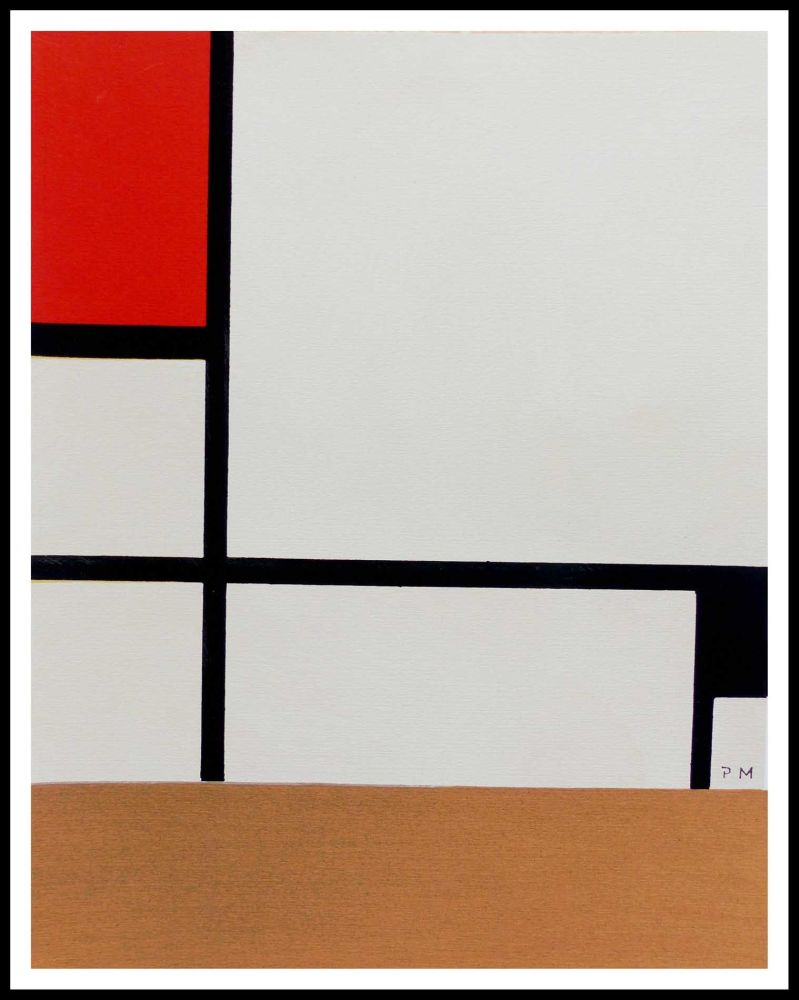ステンシル Mondrian - COMPOSITION 