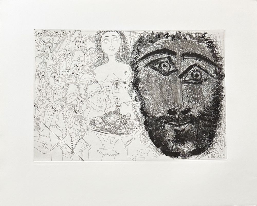 彫版 Picasso - Composition