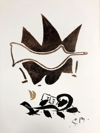 リトグラフ Braque - Composition