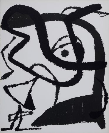 木版 Miró - Composition