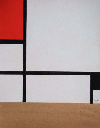 ステンシル Mondrian - Composition