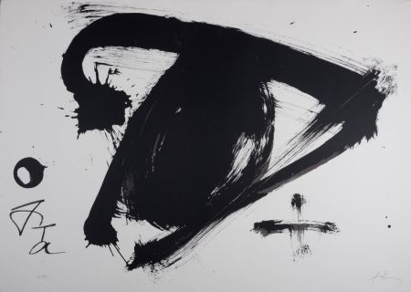 リトグラフ Tàpies - Composition